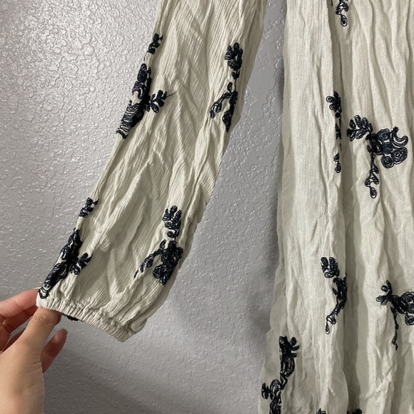 Free People Emma Austin Tunic Floral Embroidered Dress - Picture 7 of 13